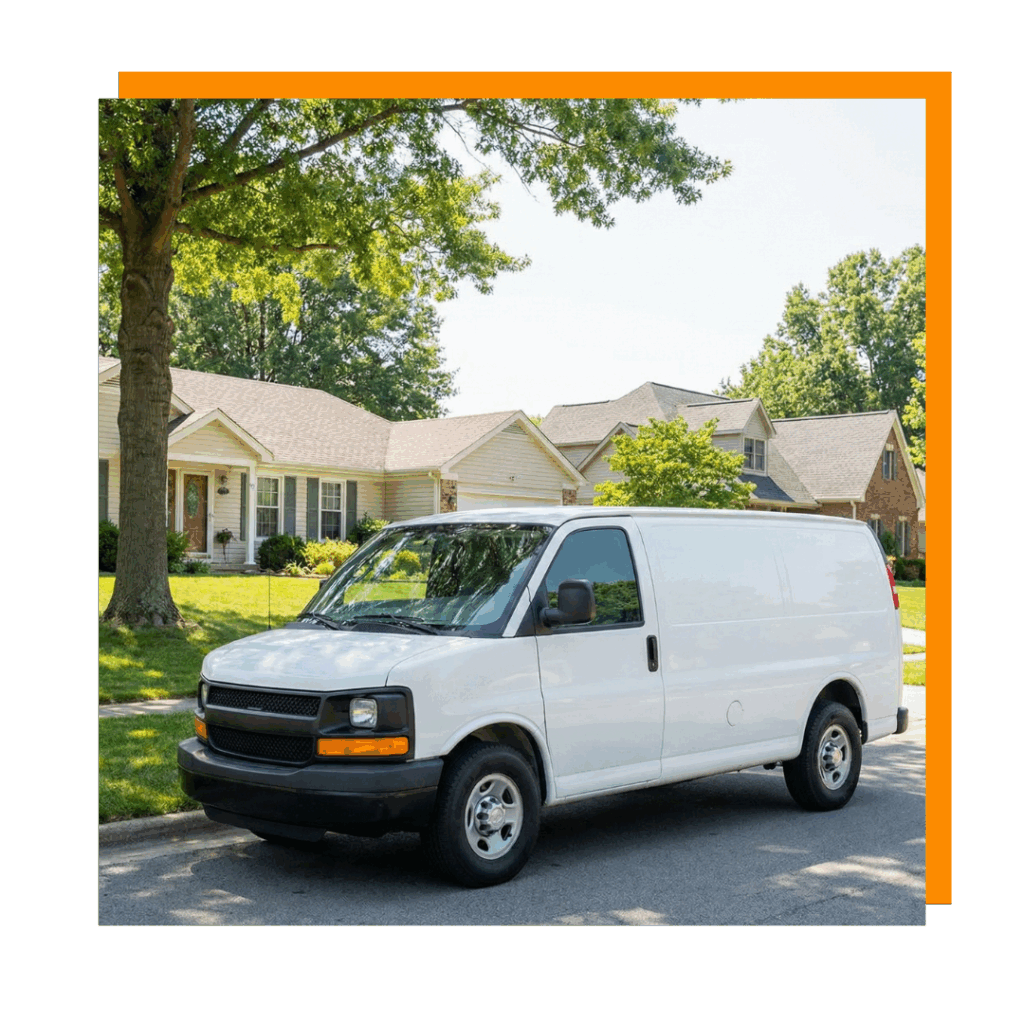 plumber's van