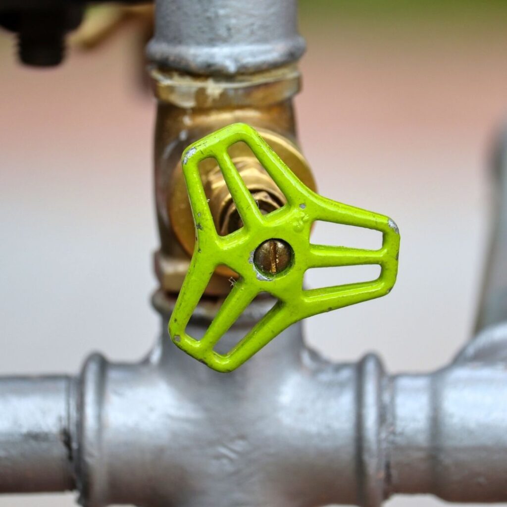 A water pressure valve