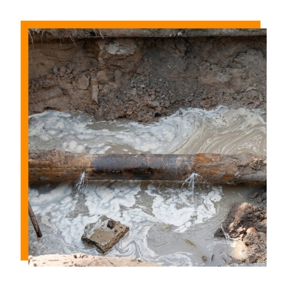 broken pipe