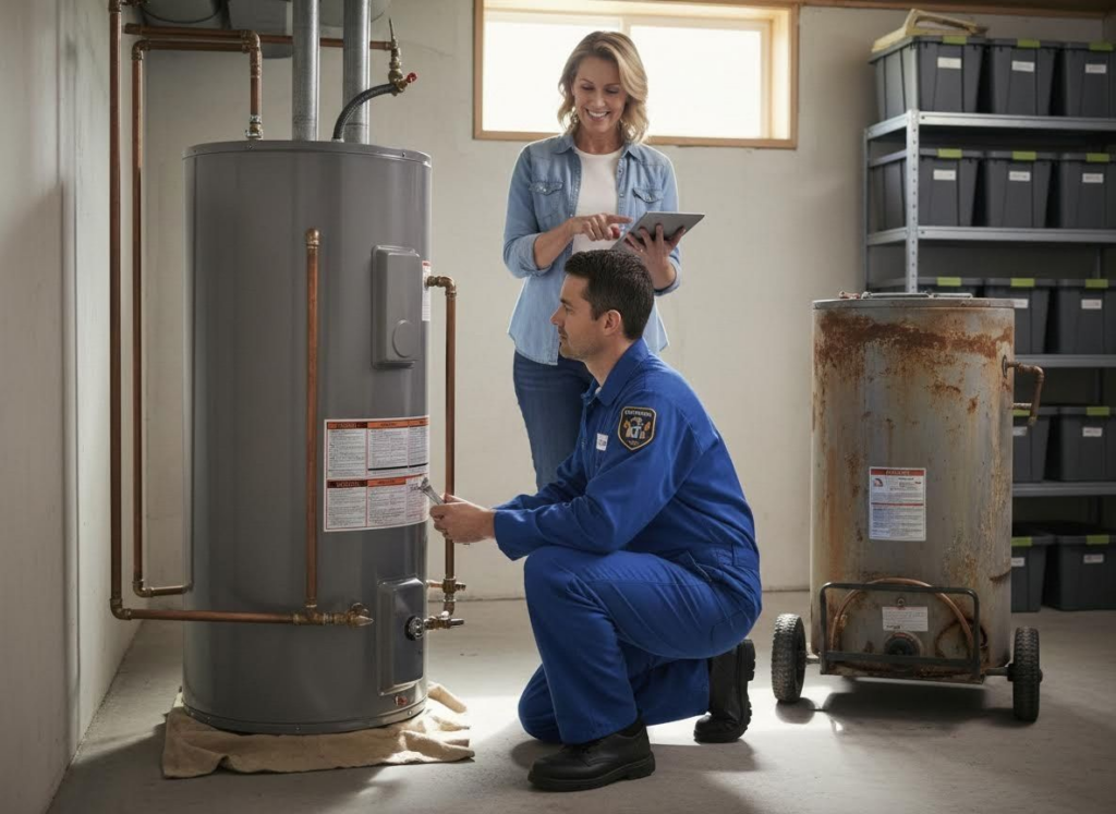 water heater replacement